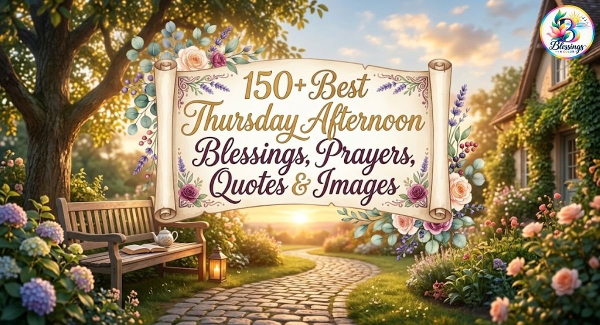 Best Thursday Afternoon Blessings