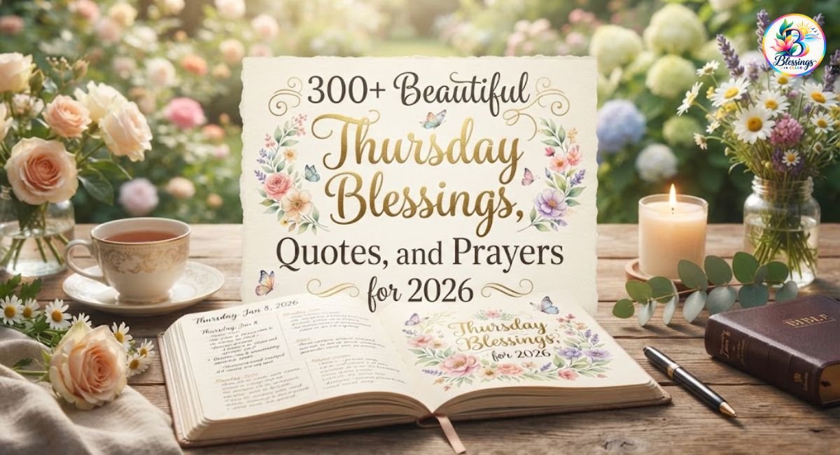 Beautiful Thursday Blessings, Quotes, and Prayers for 2026