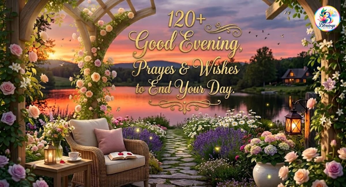 Good Evening Blessings, Prayers, Quotes & Wishes to End Your Day