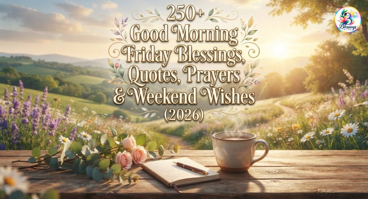 Good Morning Friday Blessings, Quotes, Prayers & Weekend Wishes (2026)