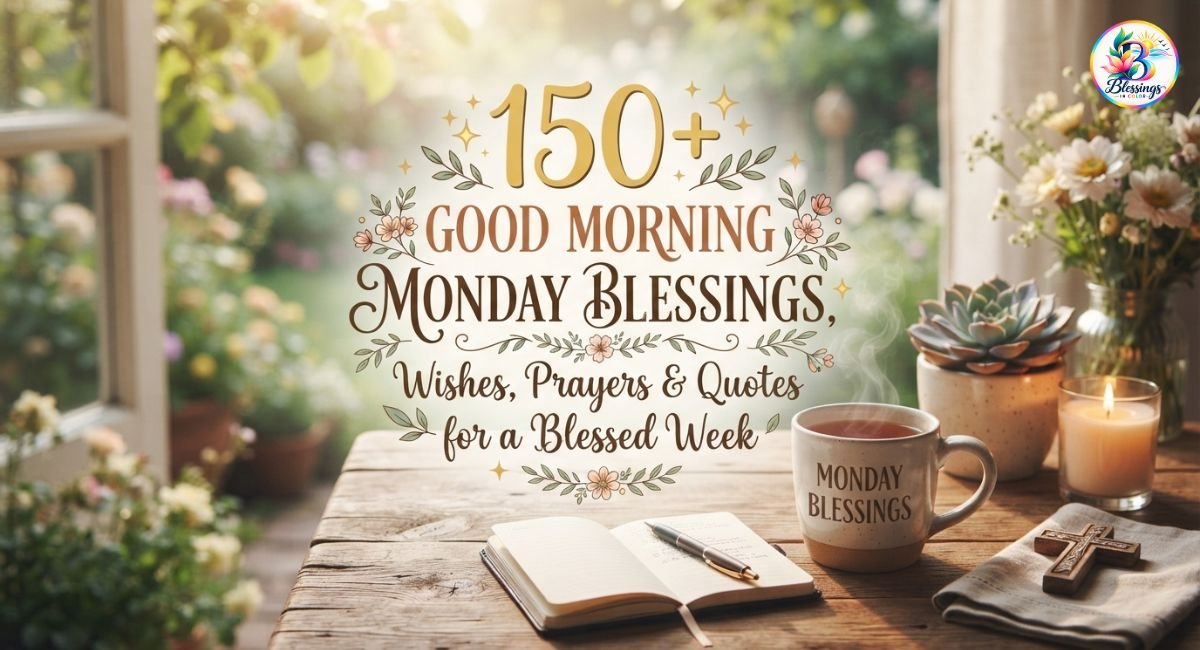 Good Morning Monday Blessings, Wishes, Prayers & Quotes for a Blessed Week